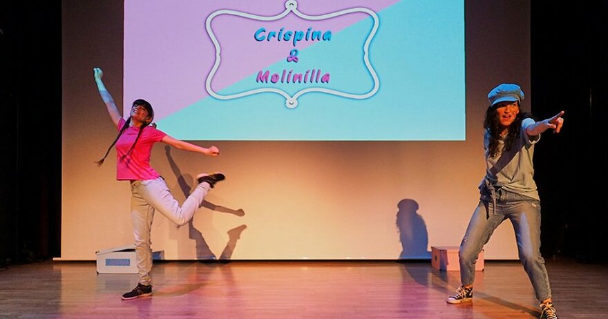 Crispina y Molinilla en los Teatros Luchana